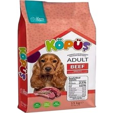Köpüş Köpek Mama Beef 15 kg