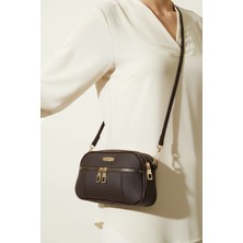 Sun Empire Elite Üç Bölmeli Kadın Çapraz Askılı El ve Omuz Çantası