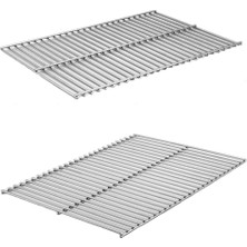 Paslanmaz Çelik Krom 304 Mangal Üstü Taşınır Izgara, Mangal Teli 25X36