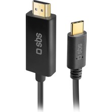 Video Adaptör Kablosu, Altın Kaplama Usb-C - HDMI Bağlantıları, Akıllı Telefonlar, Pc'ler, Imac'ler, Macbook'lar, Ipad'ler, Projektörler, Televizyonlar Için 4k/5k Kablo Uzunluğunda