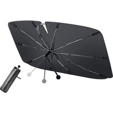 Otomobil Ön Cam Güneş Koruması, Ön Güneş Koruması, Uv Koruması, Otomobil Için, Katlanabilir Ön Cam, Güneş Koruması, Çoğu Araç Için 140 x 80 cm