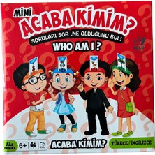 Oyunsal Acaba Ben Kimim? Mini Who Am I ? Soruları Sor Ne Olduğunu Bul ! Aile Eğitici Akıl ve Zekâ Oyunu