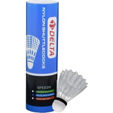 Badminton Topu 6 Li Beyaz Medium