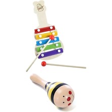 Seti - 4 - Orff Set Marakas-Ksilofon