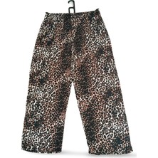 MELENERS Ithal Viskon Geniş Paça Şık Etnik Otantik Desenli Pantolon - Royaleks - Desen2