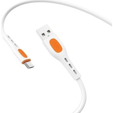 Simple Is Beauty Hızlı Şarj Kablosu NB280, 3A Max, Pvc, 1 Metre Uzunluk, Veri Transfer Kablosu, Dayanıklı Tasarım (Usb-A Micro Usb)