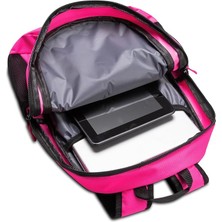 BP-WTX106 Wtxpro Serisi, Su Geçirmez Kumaş, 15.6" Laptop Notebook Sırt Çantası, Pembe