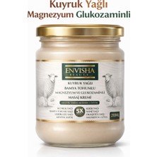 Envisha Beauty Magnezyum Glukozaminli Kuyruk Yağlı ve Bamya Tohumlu Masaj Kremi 210 ml