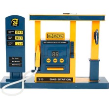 Urfakent 41627 Sun-Zhc-Crn-Rc Araba Benzin Istasyonlu Duman Püsk 2 4ghz Ses Işık