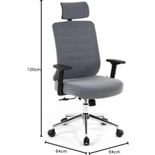 Thunder Pro Fab Yönetici Koltuğu | Ofis Sandalyesi | Hareketli Kol