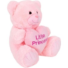 Urfakent 4763 Peluş Ayı Prens ve Prenses Kalpli Ayı 45 cm