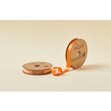 Urfakent Biye Saten Katlı 014 Turuncu 2 cm 25 Metre %100 Polyester