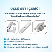 Su Arıtma Cihazı Yedek Parça Seti 3'lü