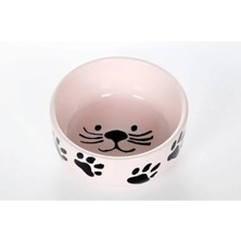 Kase Kedi Mama Su Kabı Pembe Renk 2'li