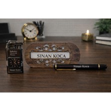 Tükenmez Kalem ve Silahlı Çakmak Kişiye Özel Şık Bir Hediye NO10053