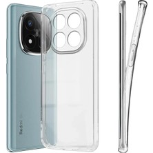 Lvsqvr Newface Xiaomi Redmi Note 15 4g Lüx Şeffaf Silikon - Şeffaf