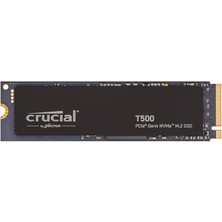 T500 1tb Gen4 Nvme M.2 Dahili Oyun Ssd, 7300 Mb/sn'ye Kadar, Dizüstü ve Masaüstü Uyumlu + 1mo Adobe cc Tüm Uygulamalar - CT1000T500SSD8