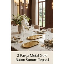 Evle Baton Tepsi Set, 2'li