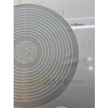 Home | Silikon Pişirme Pasta Mat Seti, Ölçülerle Hamur Açma Seti Silikon Yapışmaz Mat, Pasta, Kabuk, Kurabiye, Ekmek, Hamur Işleri, Makarna Için Mutfak Tezgah Matı Yuvarlak, Ölçülü (Gri)