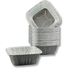 Aşure Tatlı Kasesi * Sütlaç Kabı Tatlı Kase Aliminyum 100 Adet