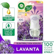 Wick Elektrikli Oda Kokusu Esansiyel Yağlar Cihaz + Yedek Şişe Lavanta