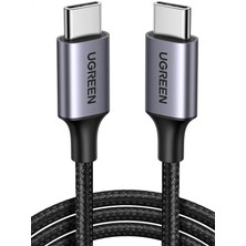 USB C Auf USB C Kablo 60W Pd 2.0, Pps Usb-C Ladekabel iPhone 15 Pro Max ile Uyumlu Galaxy S23 S22 S21 A54 A34 A14 MacBook Air M2 iPad Pro 12.9 iPad Air 5/mini 6, Pixel 7 Pro Usw. (1m)