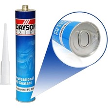 Dayson Poliüretan Pu Mastik Siyah Genel Amaçlı Silikon 280 ml