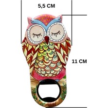 Baykuş Şişe Açacağı Mıknatıs, Buzdolabı Mıknatısı Silikon Metal Şişe Açacağı Bira Kola Barmen Mutfak Barmen Metal Yenilik Sevimli Eğlenceli Şekil, Benzersiz Doğum Günü Bira Hediye Fikirleri