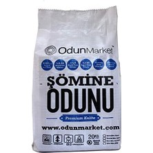 - Şömine Odunu - Meşe Odunu - 1 Yıllık Şöminelik Kuru Odun - 20KG