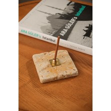 Golden Traverten Stick Ritüel Tütsülüğü