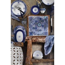 Porselen Leonberg 24 Parça 6 Kişilik Yemek Seti Bant Dekor 9429