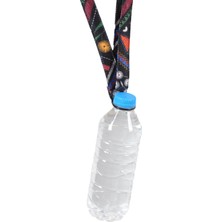 Pet Şişe Lastikli Su Taşıma Aparatı Askısı Ayarlanabilir Su Şişesi Tutacağı 500 ml Kadar