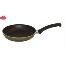 Amalfi Teflon Kaplama 20 cm Izgara Tava Şampanya Köpüğü