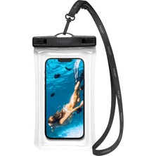 Aqua Shield Floating Waterproof Ipx8 Sertifikalı Su Geçirmez Yüzer Kılıf A610 Crystal Clear - AMP04530