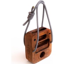 Tırmanışı Için Taşınabilir Hangboard,el Kavrama Güçlendirici Için Klavye Eğitmeni,pull-Up Sapları Kol,tutam Blok Kavrama,ev Spor Salonu Fitness Egzersiz Ekipmanları -Sert Ahşap