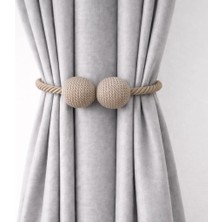 Mıknatıslı Perde Bağlama Aparat Aksesuarı Braçol (1 adet)