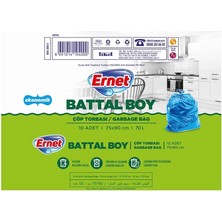 Çöp Torbası Ekonomik Battal 72X95 cm 10 Adet 2085