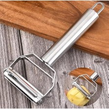 Pratik Paslanmaz Çelik Jülyen Patates Meyve ve Sebze Soyucu Rende