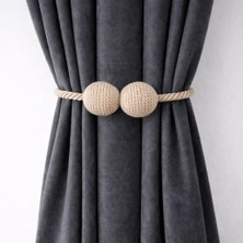 Mıknatıslı Perde Bağlama Aparat Aksesuarı Braçol (1 adet)