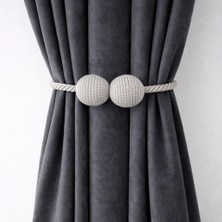 Mıknatıslı Perde Bağlama Aparat Aksesuarı Braçol (1 adet)