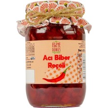Dönüş Ev Yapımı Geleneksel Acı Biber Reçeli Cam Kavanoz - 450 Gr. (%65-%70 Meyve Oranı)