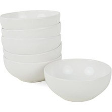 Beyaz Delta Çorba Kasesi 14 cm 6 Adet