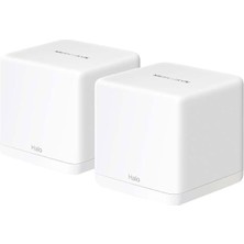 Halo H60X 2-Pack, AX1500MBPS, Dual-Band, Gigabit Portları, 100'E Kadar Cihaz Bağlanabilir, 350 M²'ye Kadar Kapsama, Akıllı Bağlantı, Mobil Uygulama ile Kolay Kurulum, Wi-Fi 6 Mesh Sistemi
