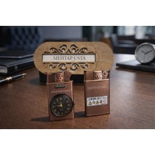 Kişiye Özel Çakmak Şık ve Saatli No 1051