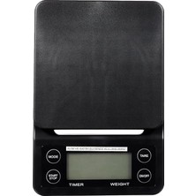 Bethjıam Hassas Kahve Tartısı, Mutfak Tartısı - Hassaslık: 0.1 Gr. / Max: 3 kg - Zamanlayıcılı Dijital Tartı, Terazi, Çok Renkli