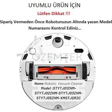 Mi Vacuum Mop 2 C,1c 2 In 1-Mop Pro 2+3d (Dikkat: Kameralı-Plus GLOBAL)-(STYTJ01ZHM-STYTJ02ZHM-STYTJ03ZHM) Uyumlu Robot Supürge Hepa Filtre,fırça,mop Paspas 7'li Set