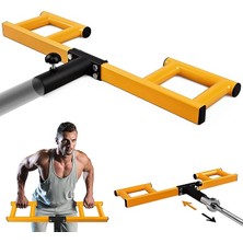 Viking Press Attachment For 2-Inch Olympic Barbell – 3 Hand Grip Positions For Increased Versatility
