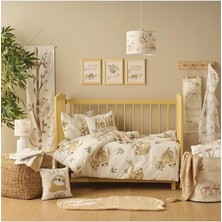 Maıson Sloth Hayvan Baskılı%70 Pamuk%30 Polyester Oyuncak Sepeti, Çok Renkli, 36X40 cm