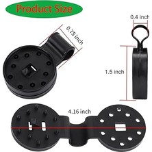 Gölge Bezi Ağır Hizmet Kilidi Tutacağı, Gölge Bezi Plastik Klipsler, Güneşlik Net Gölgeleme Sabit Klips Tokası Plastik, Rüzgar Geçirmez Tente Kelepçesi Tutacağı, Güneşlik Net Için Yuvarlak Plastik