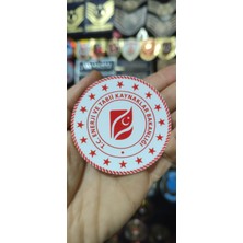 Çukurova Ütü Enerji ve Tabii Kaynaklar Bakanlığı 3D Arması Göğüs Kol Patch Cırtlı 7 cm